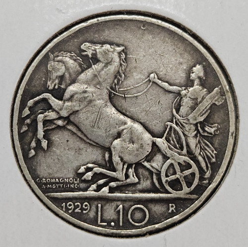1929 kingdom italy lire - 1929, of