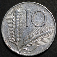 Italy 10 Lire 1955 KM# 93