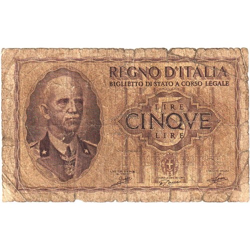 196257 italy 5 lire - [#196257],