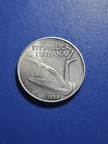 Lire 1956 spighe km 93 - lire, km# 93