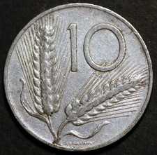 Italy 10 Lire 1955 KM# 93