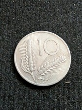 Italy 10 Lire 1955-R XF