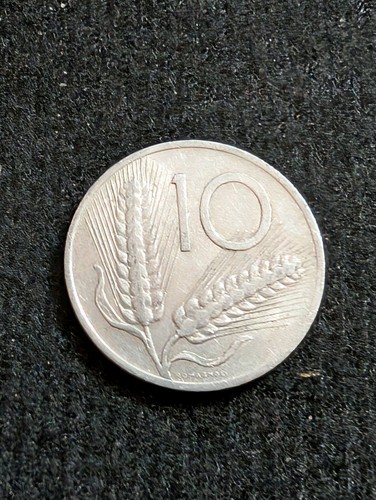 Italy lire 1955 - italy, 10