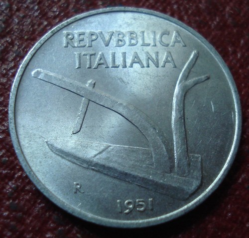 1951 italy lire - italy, au