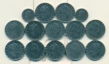 14 - 50 LIRE COINS from ITALY