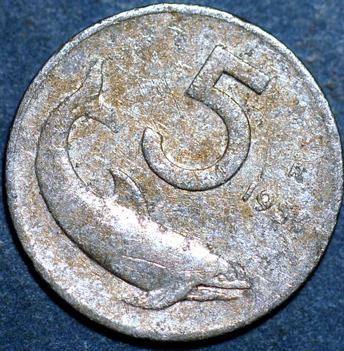Italy lire 92 - 5, km#