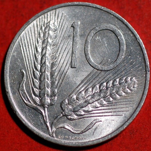 Italy lire 1955 - italy, 10