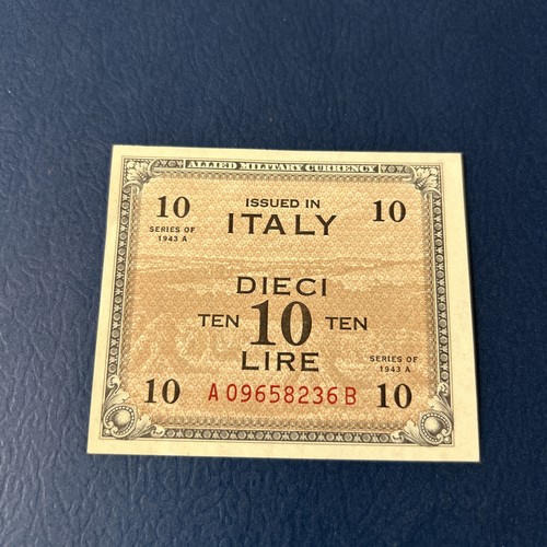 Italy lire 1943 - 10,