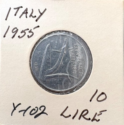 Italy 1955 lire - 1955, combined
