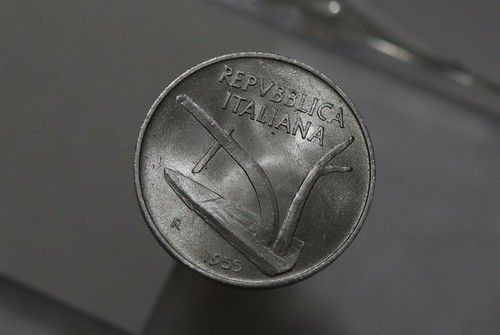 Italy lire 1955 high - 10,