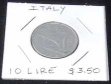 ITALY TEN LIRE COIN (KM93)