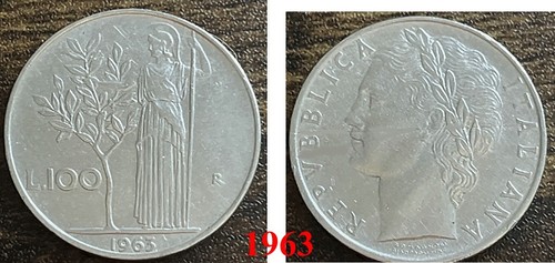 Italy 1963republic italiano - italy,