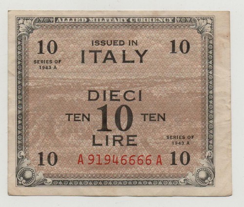 Italy lire 1943 pick 19 - lire,