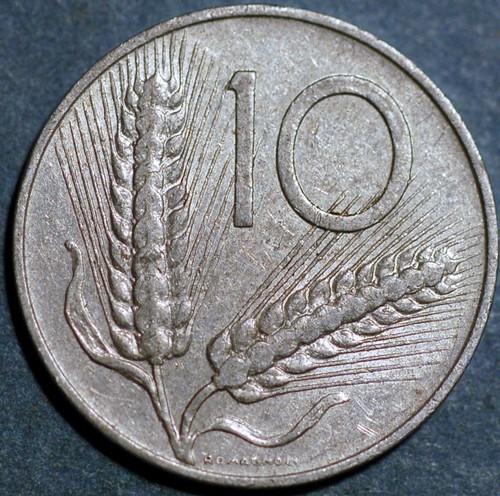 Italy lire 1955 93 - italy, 10