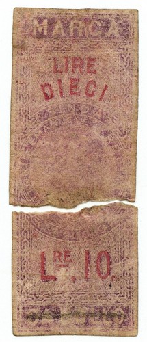Lire falsificazione epoca - falsificazione, d'epoca