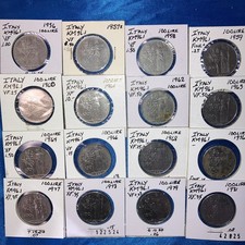 ITALY 100 LIRE--16 different