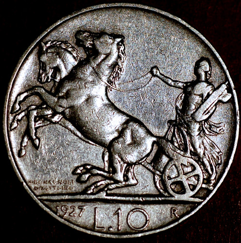 1927 italy lire - 10,