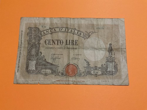Italy 100 lire - italy, 15-3-1943